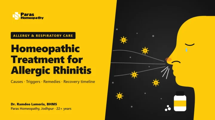 Homeopathic Treatment for Allergic Rhinitis: Causes, Remedies and What to Expect